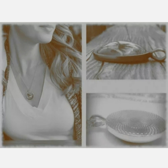 New Brimstone or Leviathan Cross Symbol Cabochon Brass Necklace. - Picture 7 of 7